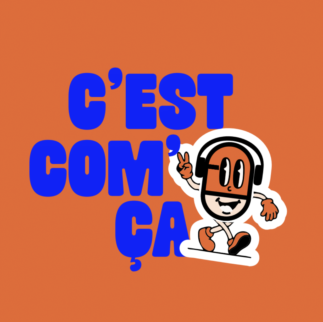 Logo C'est com' ça couleur