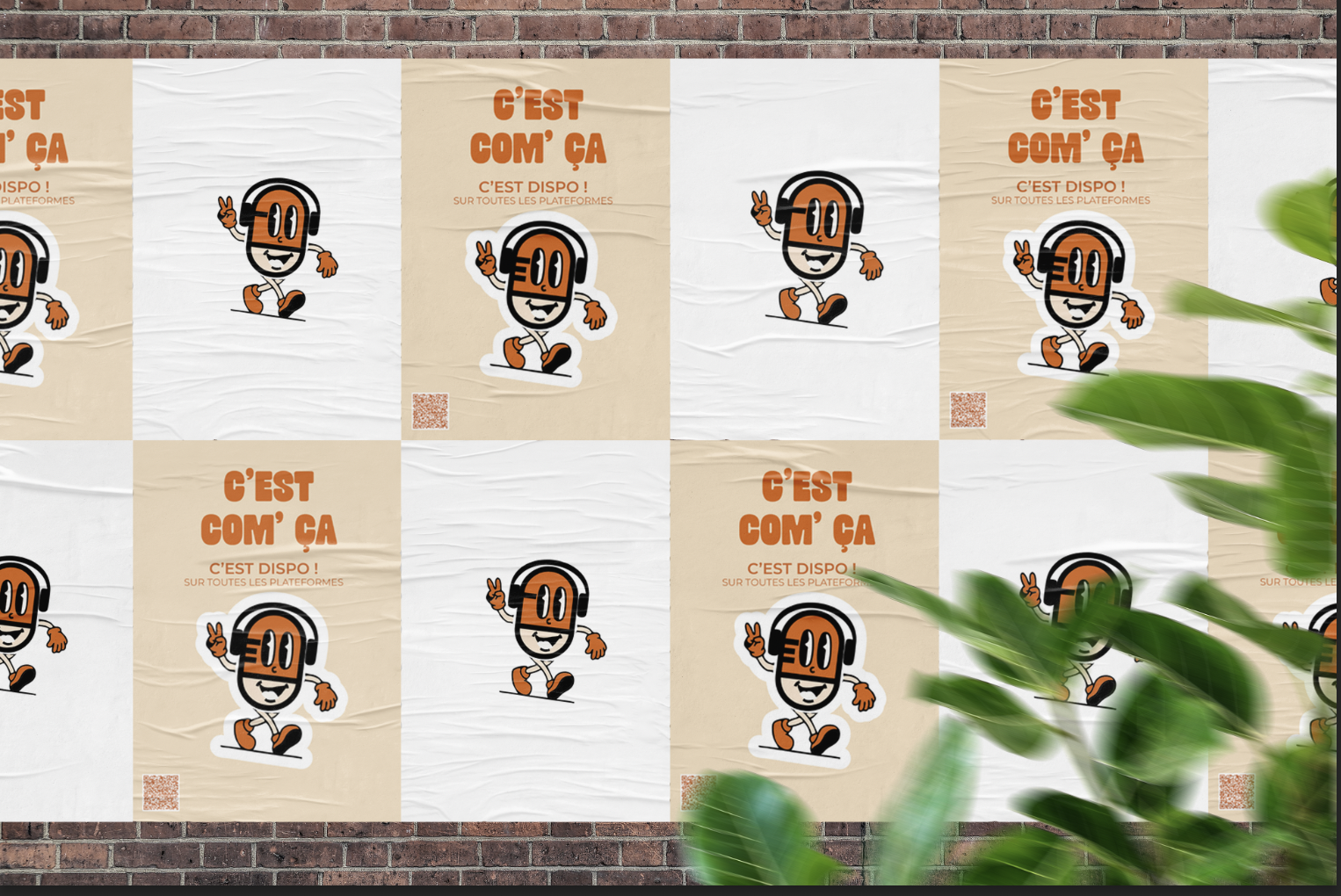 Posters C'est com' ça